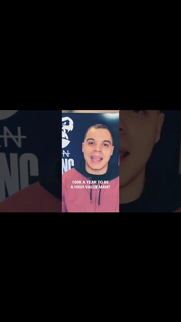 Do You Need 6 Figures To Be A High Value Man? #shorts