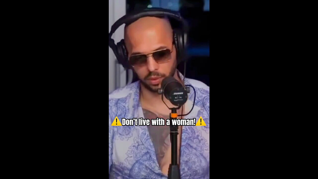 Tate explains why you shouldn’t live with a woman