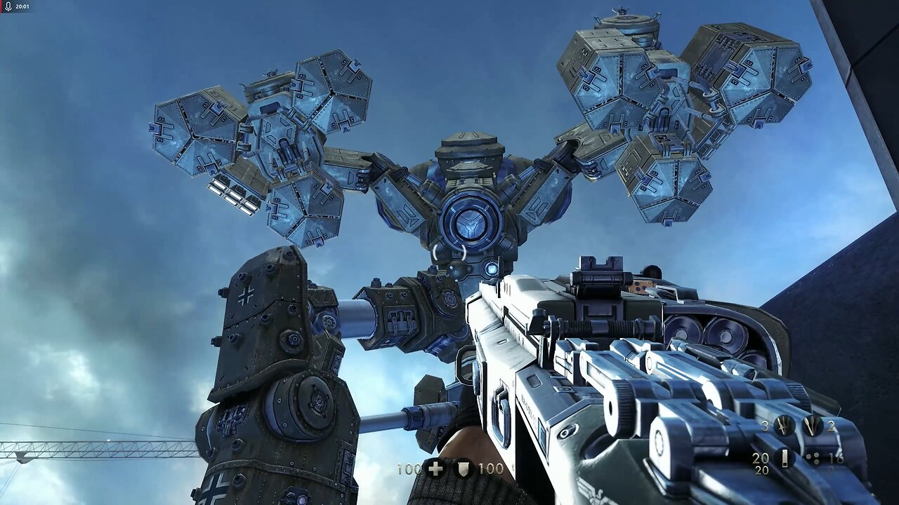 Wolfenstein: The New Order- Biggest Freaking Robot! Safehouse Attacked- No Commentary