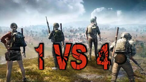 1 vs 4 PubG Mobile : 👍 Good stream | Playing Solo | Streaming with Turnip