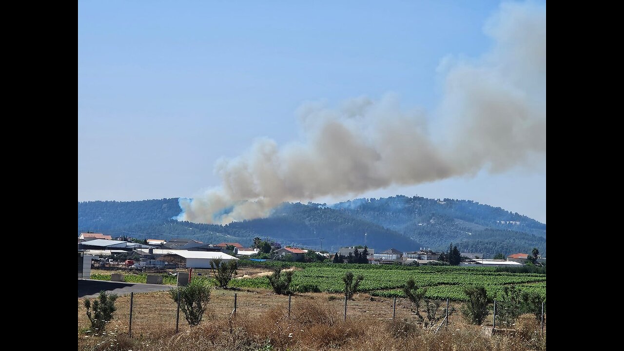 A fire has sparked in the Biriya Forest near Safed in northern Israel after an