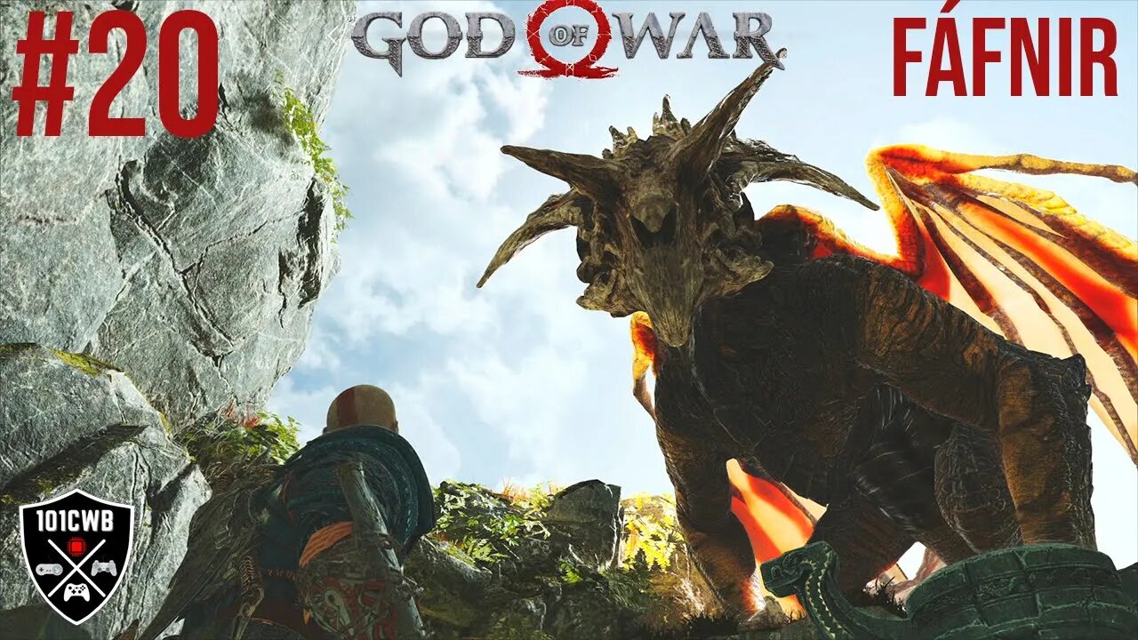 God of War #20 FÁFNIR - PS4 Pro 1440p 60fps - Gameplay Completo #godofwar #ps4pro