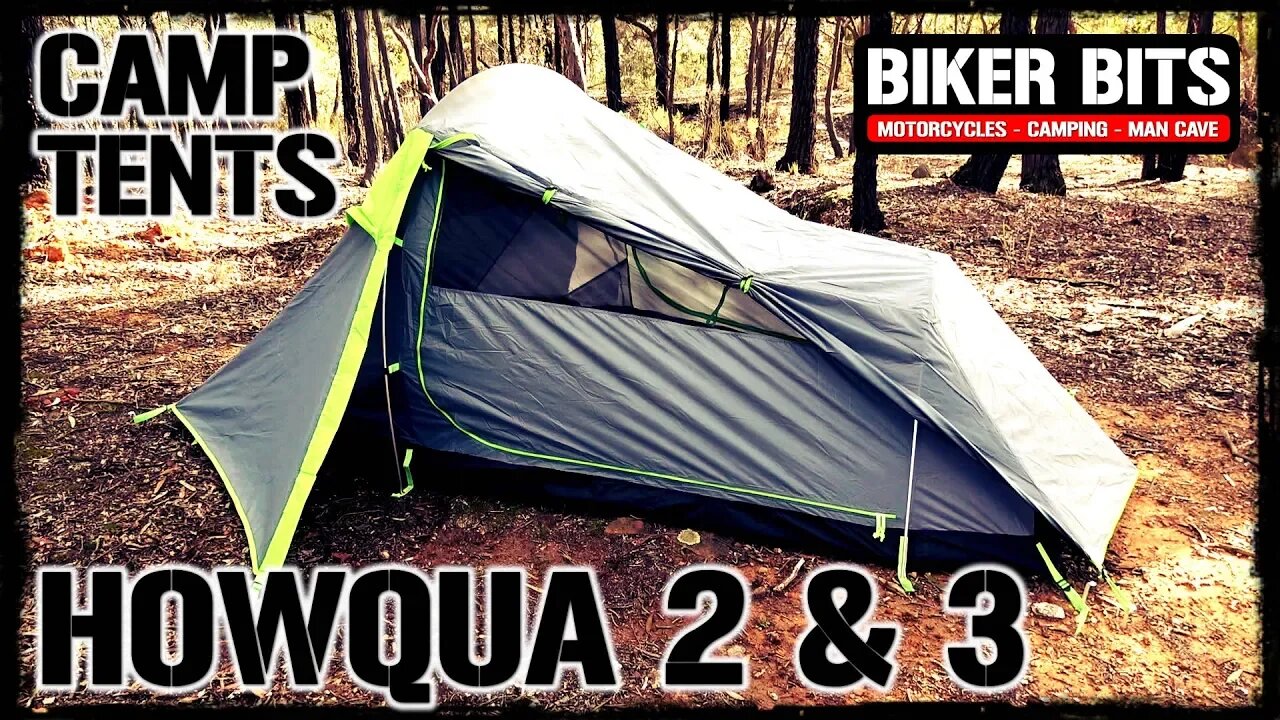 HOWQUA 2 & 3 Motorcycle Camping Tents