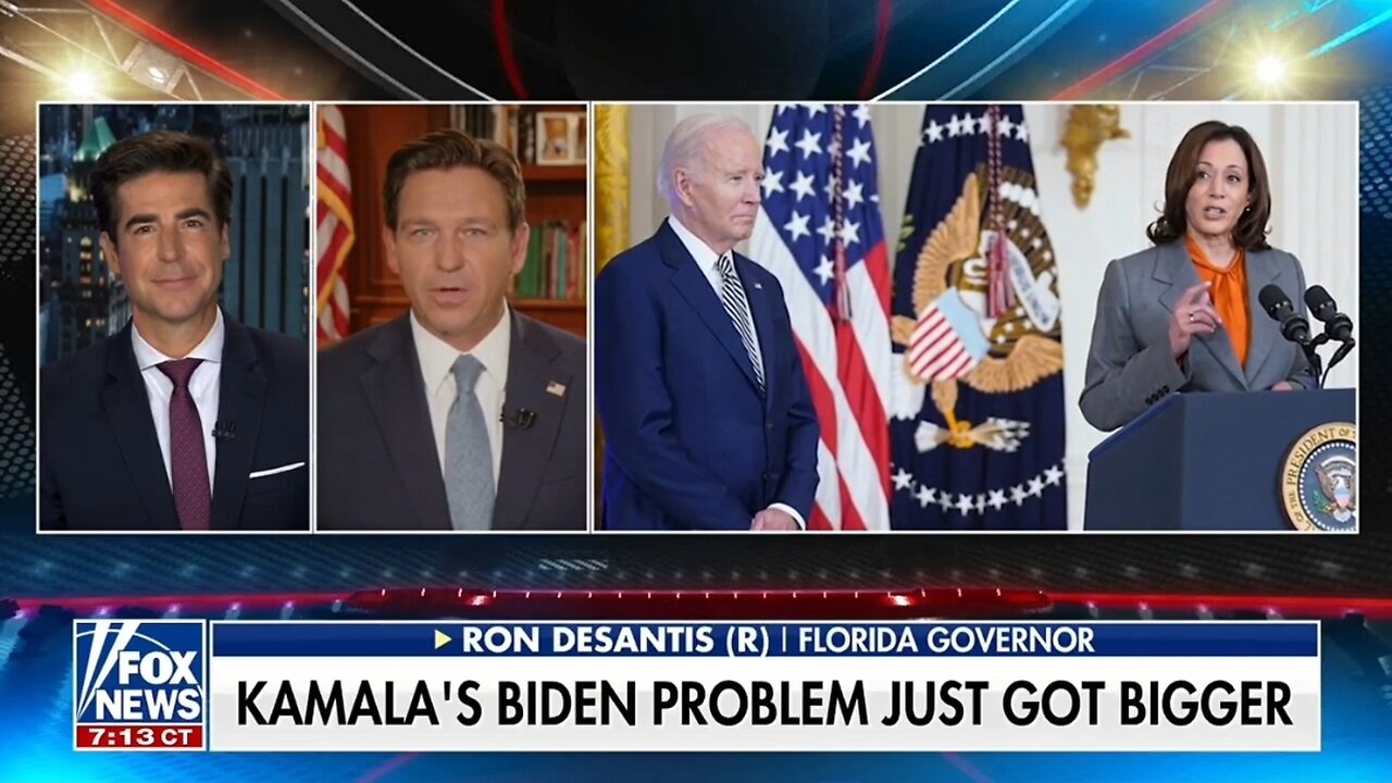 Gov Ron DeSantis: This Is Poetic Justice