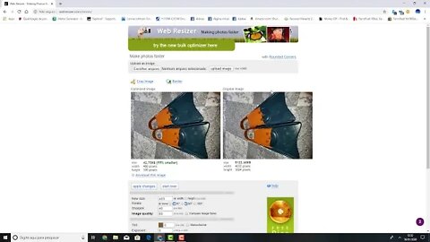 📷Como Diminuir o Tamanho De Uma Foto Online Tamanho do Arquivo e Redimensionar a Imagem MB para KB