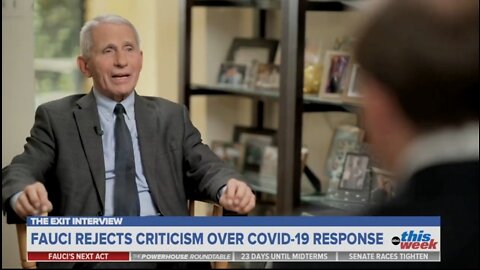 Fauci: It's Crazy To Say I'm Political