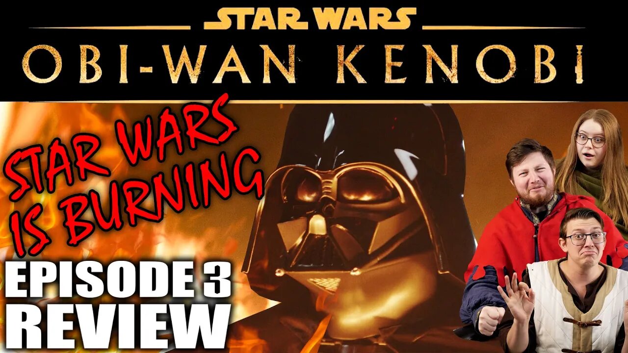 OBI-WAN KENOBI episode 3 REVIEW | Star Wars is burning