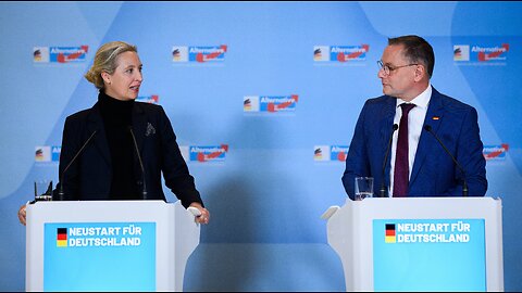 Vorstellung des Kanzlerkandidaten der AfD