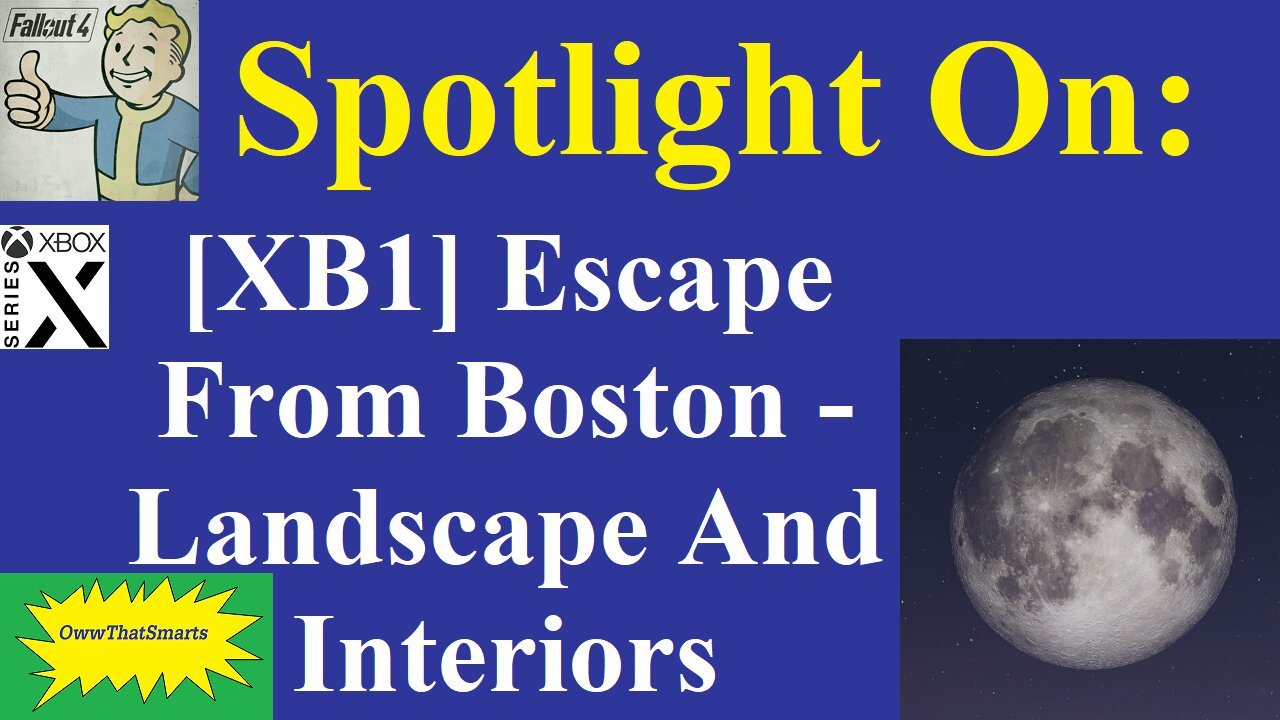 Fallout 4 - Spotlight On: [XB1] Escape From Boston - Landscape And Interiors