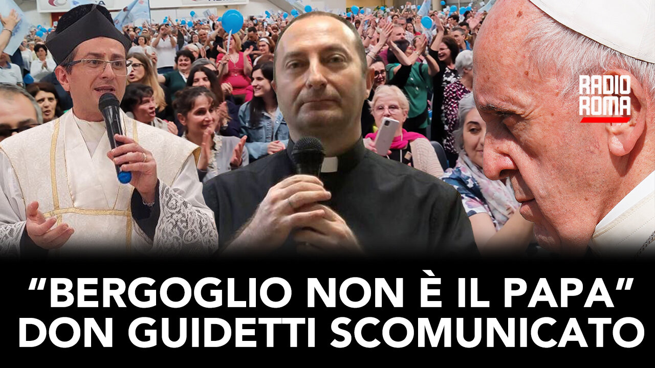 “BERGOGLIO NON È IL PAPA”: DON GUIDETTI SCOMUNICATO (Con Don Ramon Guidetti e Don Enrico Bernasconi)