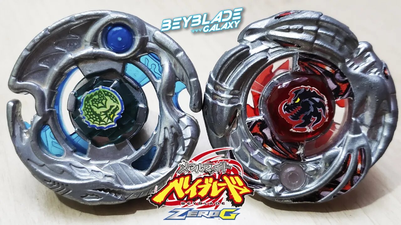 GUARDIAN LEVIATHAN 160SB vs DARK KNIGHT DRAGOOON LW160BSF - Metal Fight Beyblade Zero G