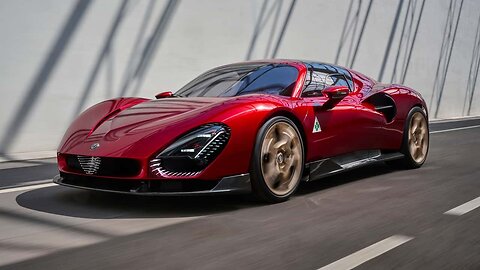 Alfa Romeo 33 Stradale, the new italian supercar