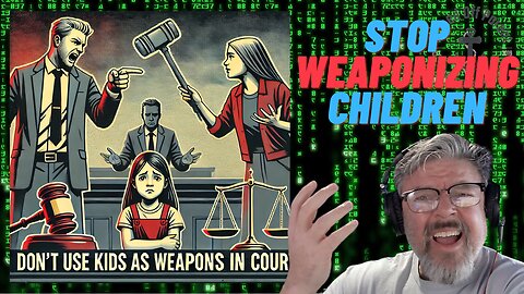 Don't use kids as weapons in court