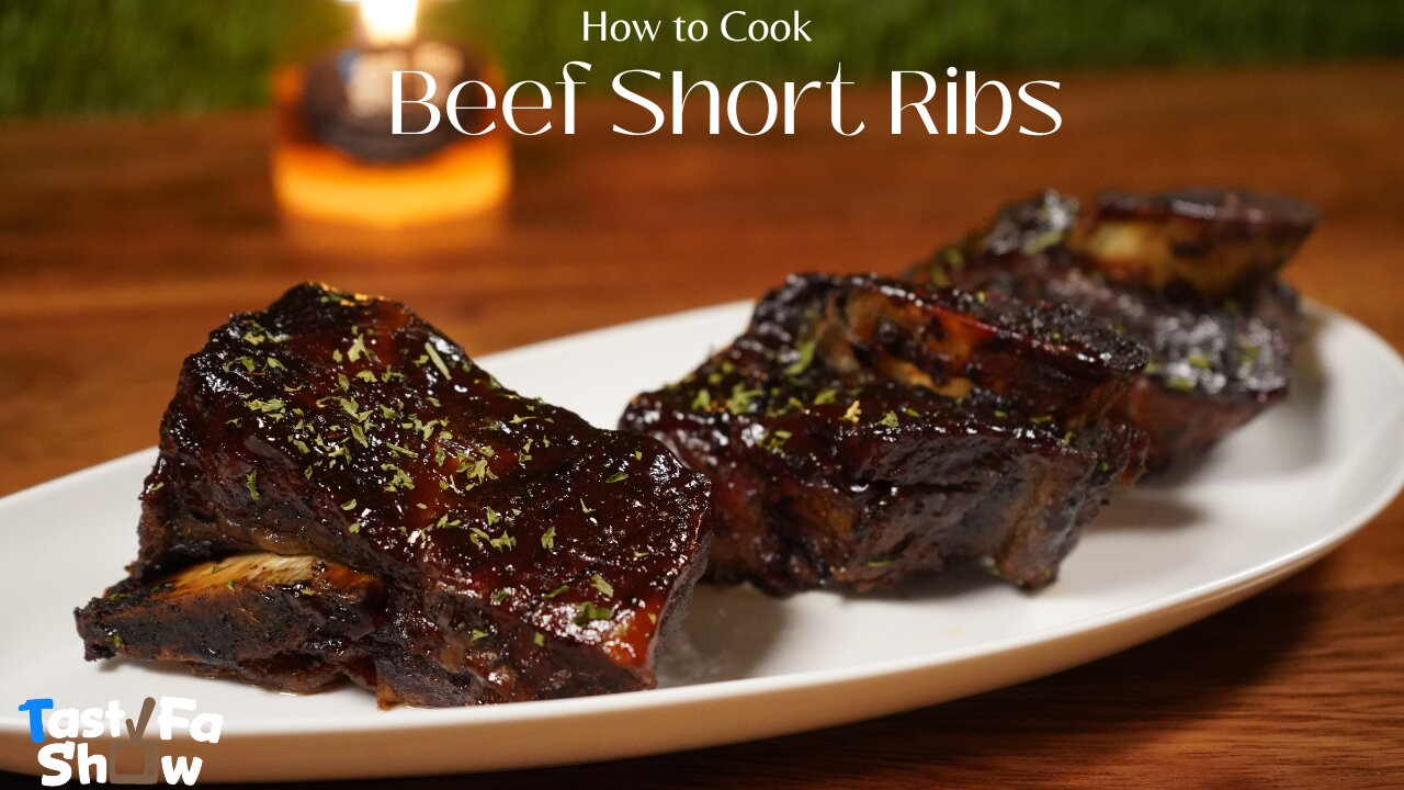 How To Cook TastyFaShow's Homemade Beef Short Ribs Recipe