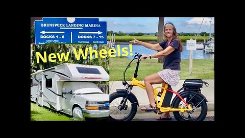 My Hipeak Electric Bike - One must ESCAPE the RV Land Yacht! @SailingBrickHouse-RV Life #95