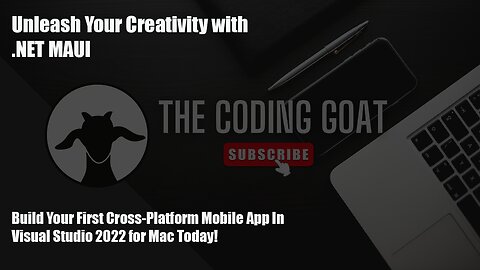 🐐Building Your First Mobile App with .NET MAUI: A Step-by-Step Tutorial