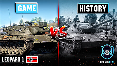 Leopard 1: History Meets Gameplay - War Thunder Comparison