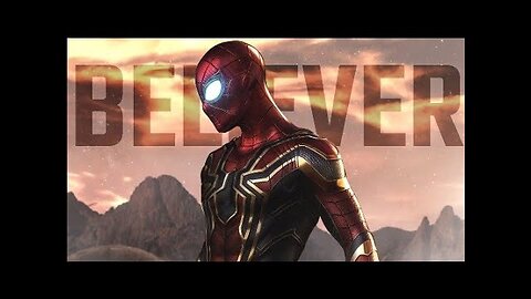 Believer Spiderman song Tom Holland from Spiderman : far from home