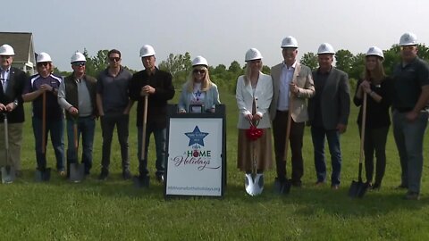 Groundbreaking begins on 2023 A Home for the Holidays house