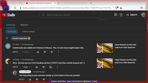 Tuesday Night LIVE: Gold & Silver