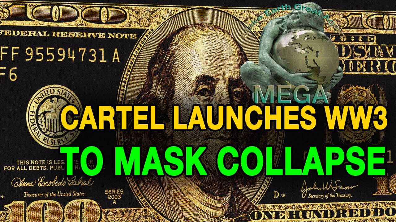CRIMINAL CARTEL LAUNCHES WW3 TO MASK COLLAPSE -- DAVID MORGAN