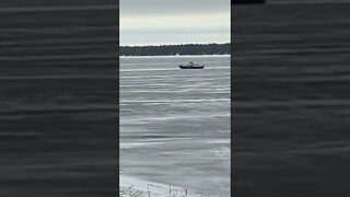 Madeline Island ferry back running. #bayfieldwi￼