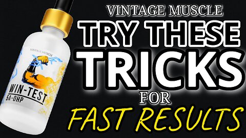 HOW TO RUN A VINTAGE MUSCLE STACK - PCT / WIN-TEST / EQUI-MASS / RAD-MASS