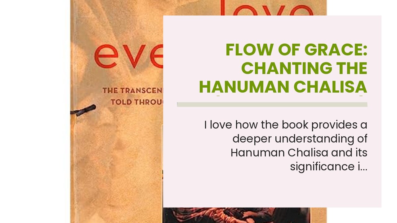 Flow of Grace: Chanting the Hanuman Chalisa (Revised Edition)