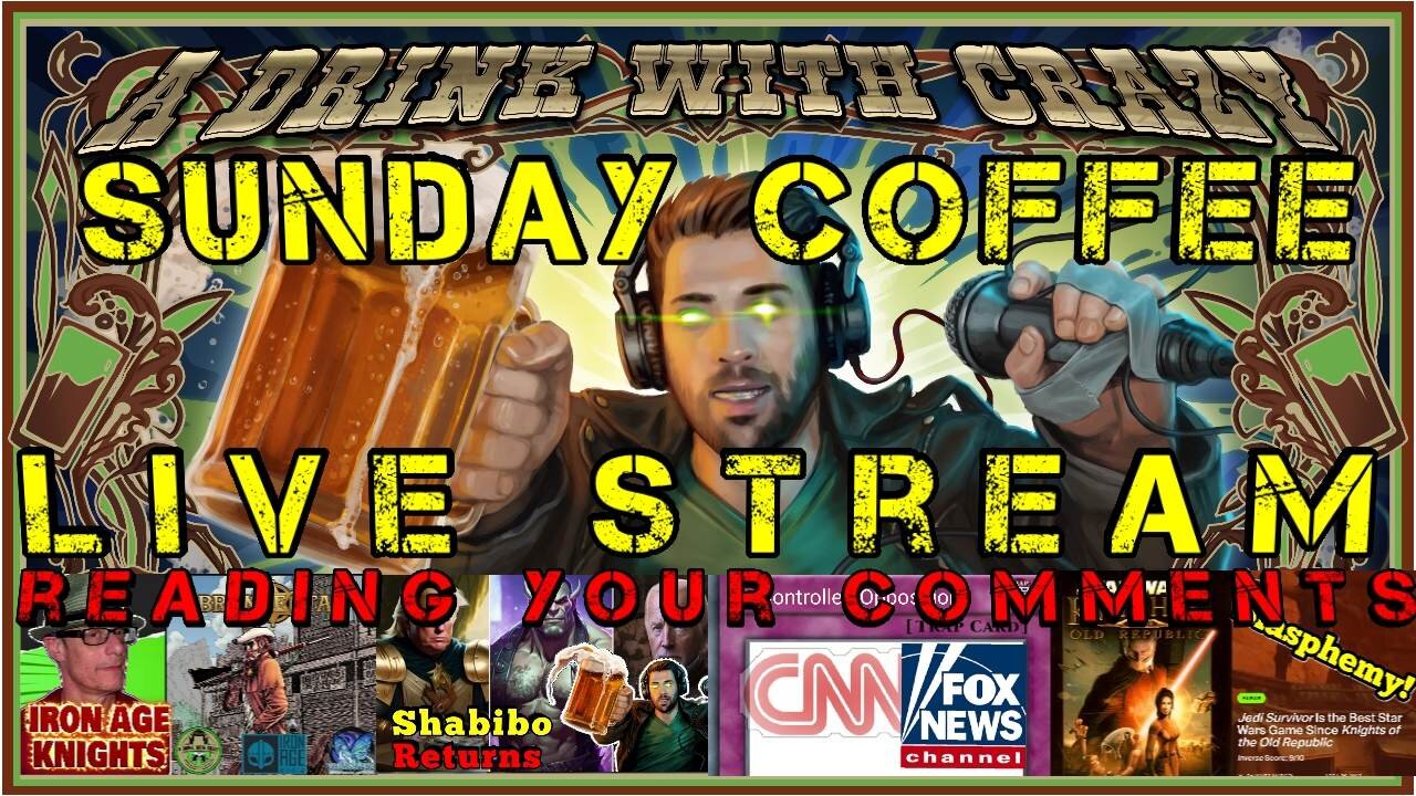 Sunday Coffee: Star Wars Jedi Survivor, Fox and Cnn, Ai Presidents, Mike Baron