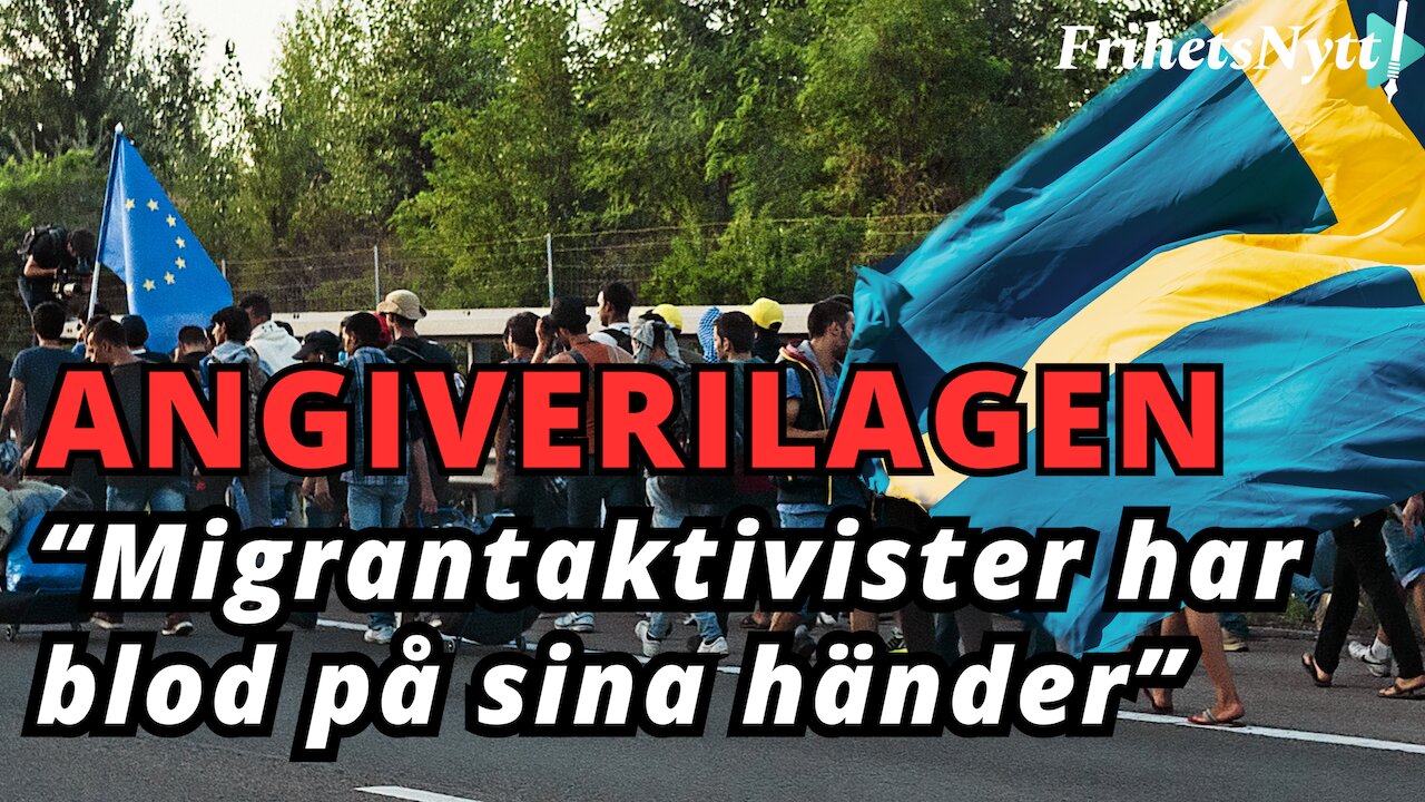 Migrantaktivister har blod på sina händer när de vägrar anmäla illegala invandrare - Angiverilagen