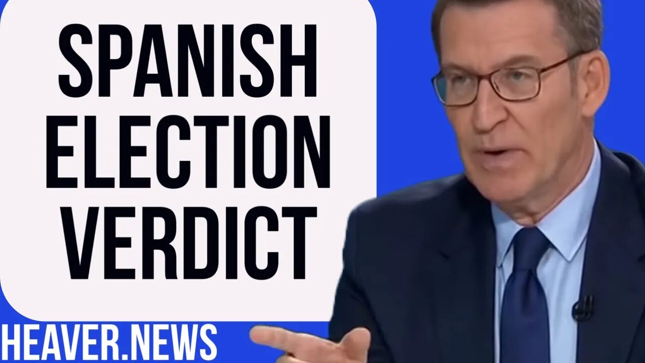 Spanish Citizens Give DRAMATIC Election Verdict
