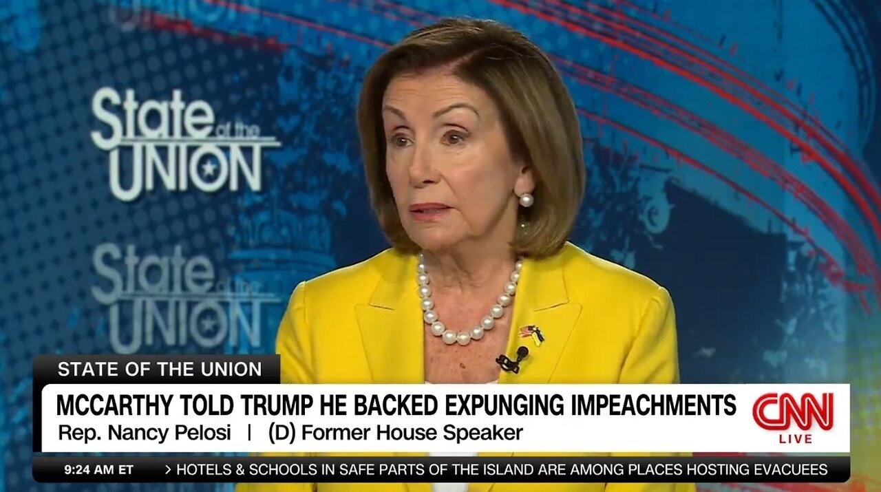Pelosi Claims Dems Had No Choice But To Impeach Trump