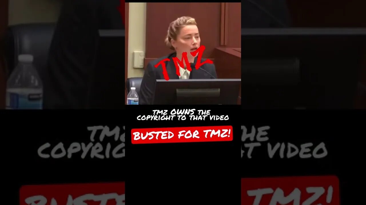 BUSTED! #TMZ #amberheard