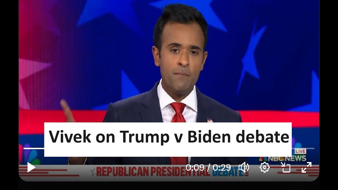 Vivek on Biden vs Trump Debate is Vivek’s most viral post 2024