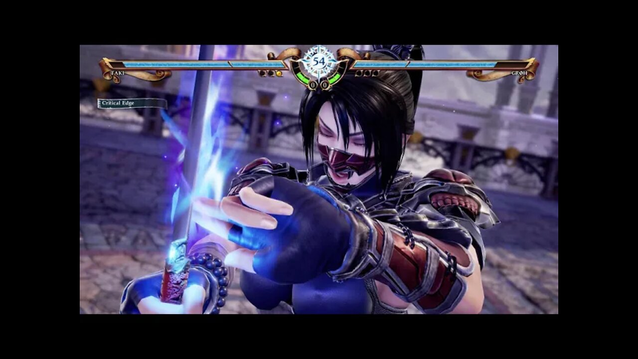 Soulcalibur VI: Taki (Color 2) vs Grøh - 4K No Commentary