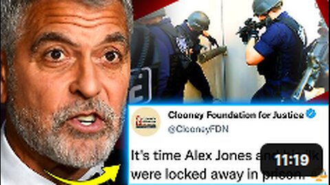 George Clooney Working With Police To Shut Down Alternative Media