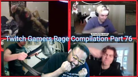 Twitch Gamers Rage Compilations (LIVE TIME)