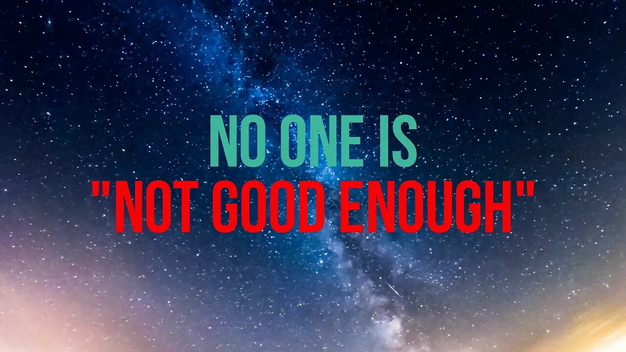 Anos: No One Is “Not Good Enough”