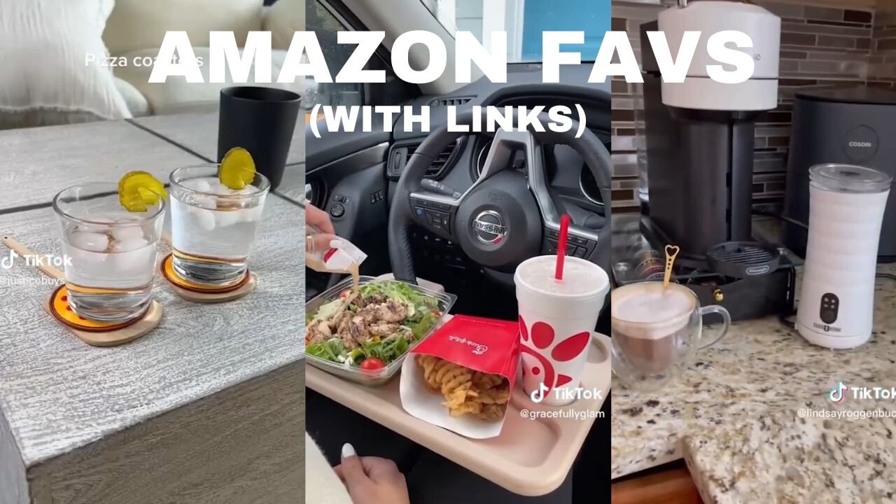 TikTok Amazon Favs Compilation - Amazon Must Haves with Links - Amazon Finds - TikTok Made Me Buy It