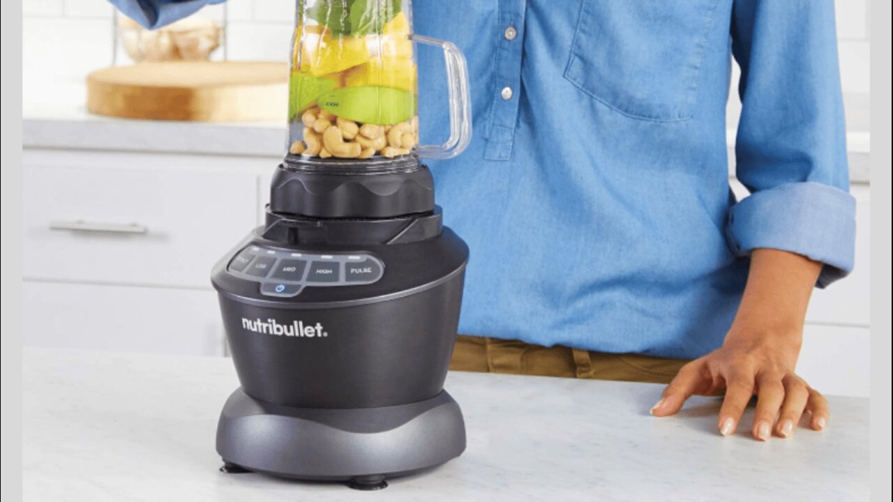 nutribullet Full-Size Blender Combo 1200W – NBF50500 - Dark Gray