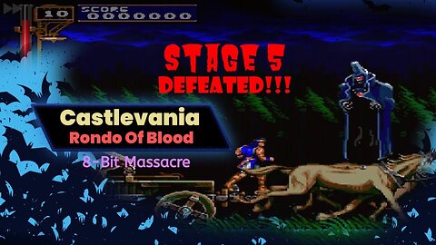 Castlevania: Rondo Of Blood - PC Engine (Stage 5/Run 2/Death Boss Defeated!!!)