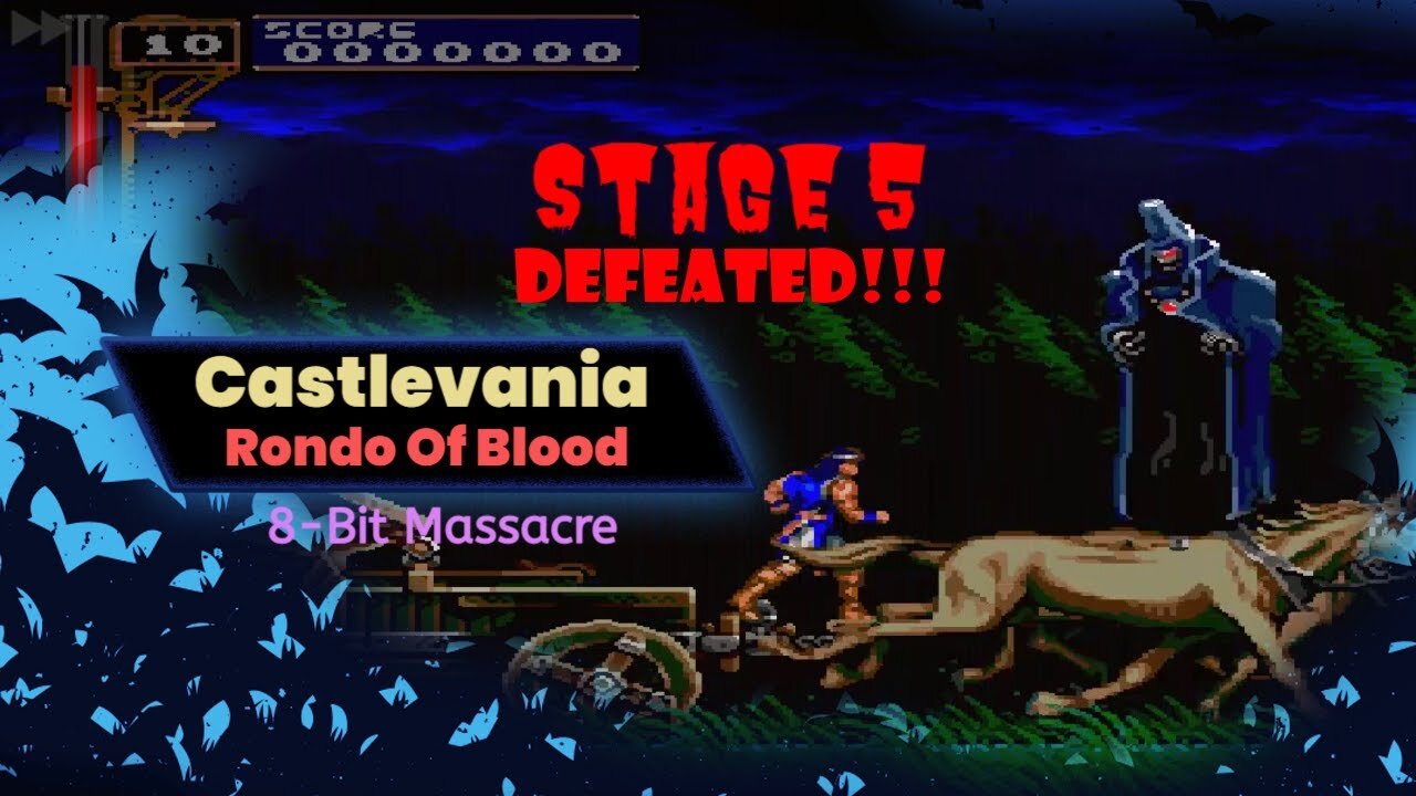 Castlevania: Rondo Of Blood - PC Engine (Stage 5/Run 2/Death Boss Defeated!!!)