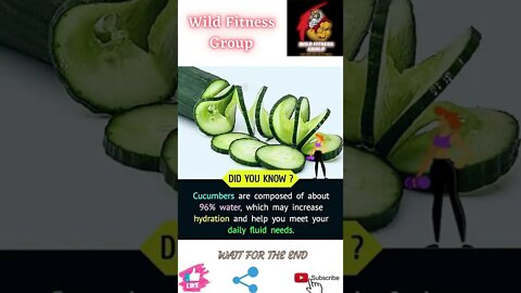 🔥Benefits of eating cucumbers🔥#shorts🔥#wildfitnessgroup🔥24 June 2022🔥