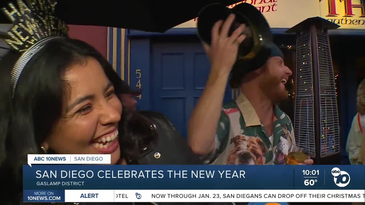 New Year's Eve celebrations in San Diego: 'Dance in the rain'