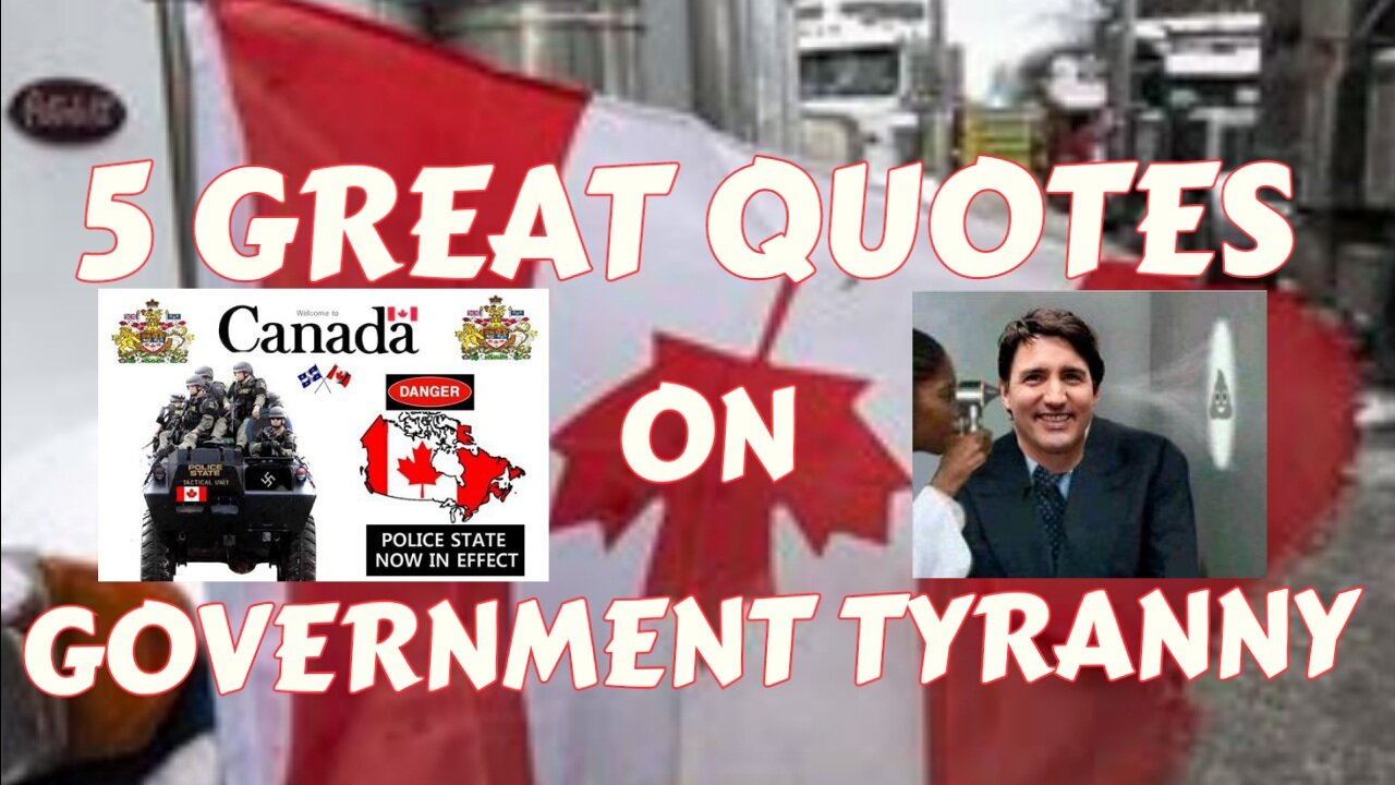 5 Great Quotes on Government Tyranny