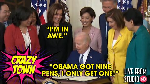 Joe Biden Is So Inspiring As He Signs This Latest Bill (Crazy Town)