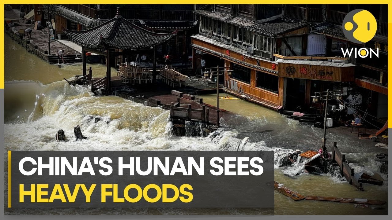 Cars washed away as floods wreak havoc in southern China | Latest News | WION