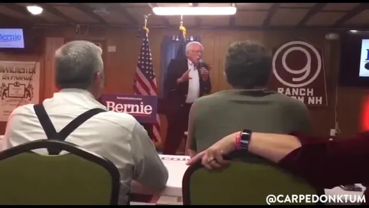 Bernie demonstrates the power of the Dark Side of Socialism