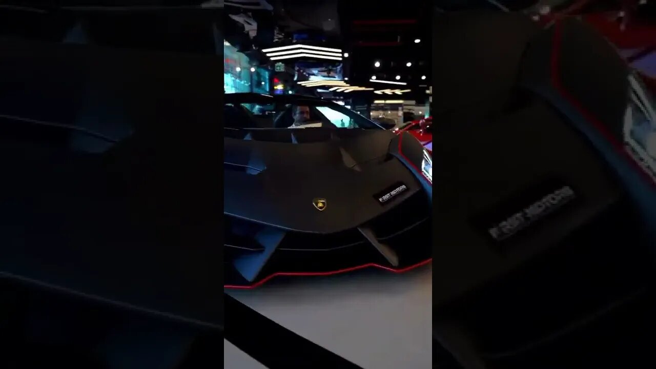 Lamborghini Veneno Roadster | Amazing Black lambo 🔥 #lamborghinivenenoroadster