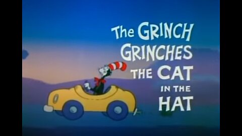 Dr. Seuss ( The Grinch Grinches The Cat In The Hat ) Full Cartoon 1982